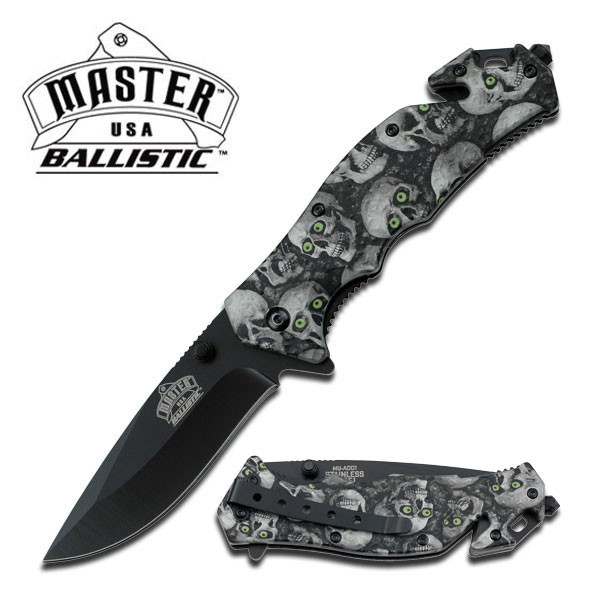 MASTER USA MU-A001GYSC Spring Assisted Knife