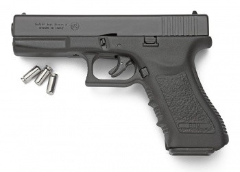 Bruni Plynová pistole Bruni GAP černá cal.9mm