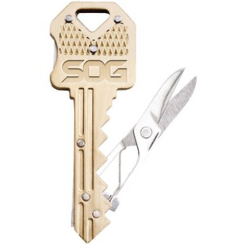 SOG Nůž SOG Key-Scissors- Brass