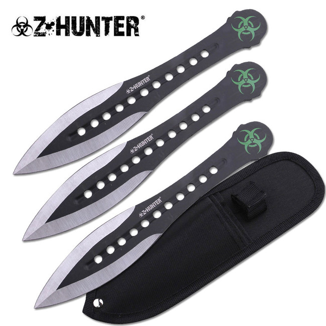 Z Hunter Sada vrhacích nožů, 3 ks, ZB-163-3BK