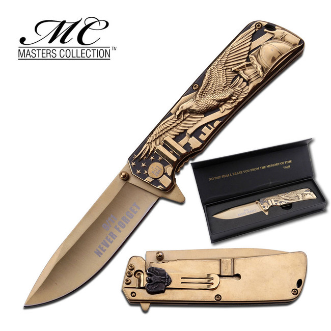 Master Cutlery Nůž s orlem MC-029GD