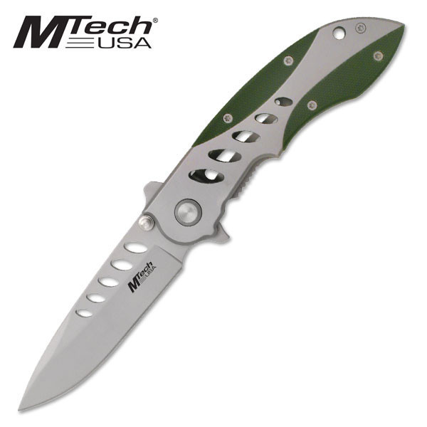 MTech Nůž MTech Linerlock G10 Handles MT-069GN