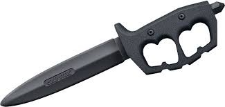 Cold Steel Trench Knife Rubber Trainer Dbl Edge