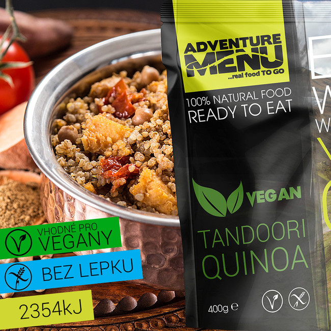Adventure Menu Tandoori Quinoa - Vegetariánské, Veganské