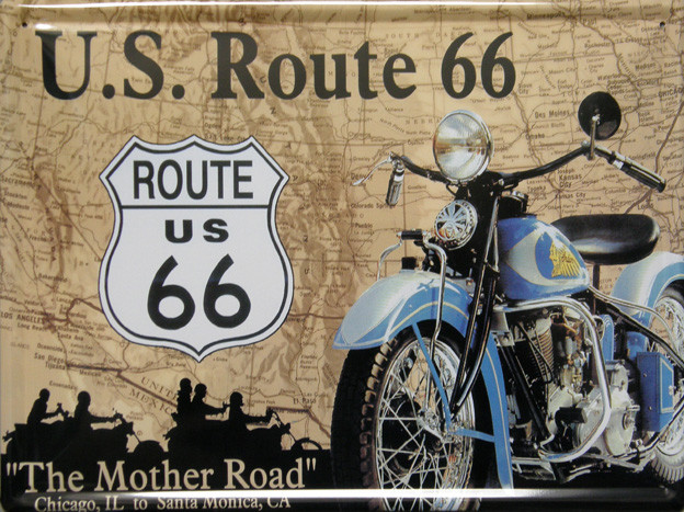 Nostalgic Art Plechové cedule U.S. Route 66