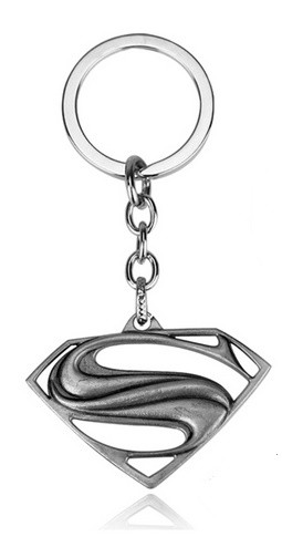 DC Heroes Přívěsek na klíče Superman & Batman Silver
