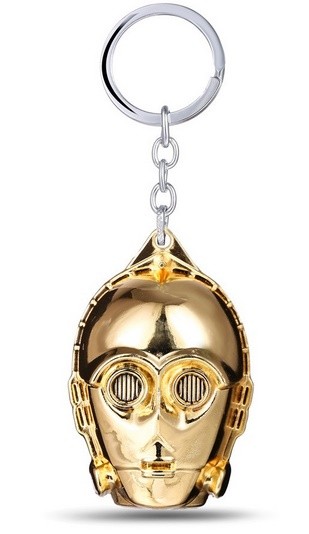 Star Wars Přívěsek na klíče Star Wars - C3PO, zlatý