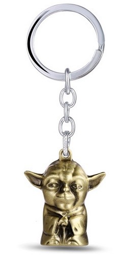 Star Wars Přívěsek na klíče 3D  Star Wars Yoda