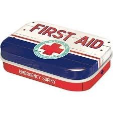Nostalgic Art Retro mint box Pharmacy First Aid