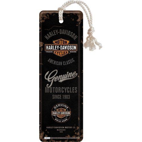 Harley Davidson Záložka Harley Davidson Genuine