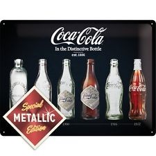 Nostalgic Art Plechová cedule - Coca Coca lahve Special Edition