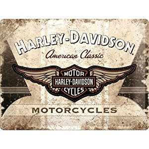 Harley Davidson Plechová cedule – Harley Davidson Motorcycles