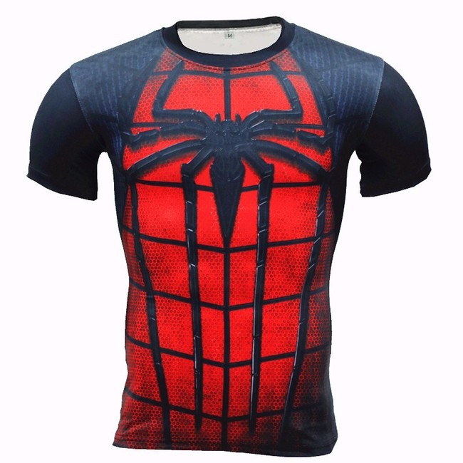 Zootop Bear Pánské elastické tričko Spider Man
