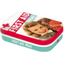Nostalgic Art Retro Mint Box-First Aid Mints