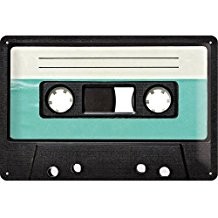 Nostalgic Art Plechová cedule-Cassette