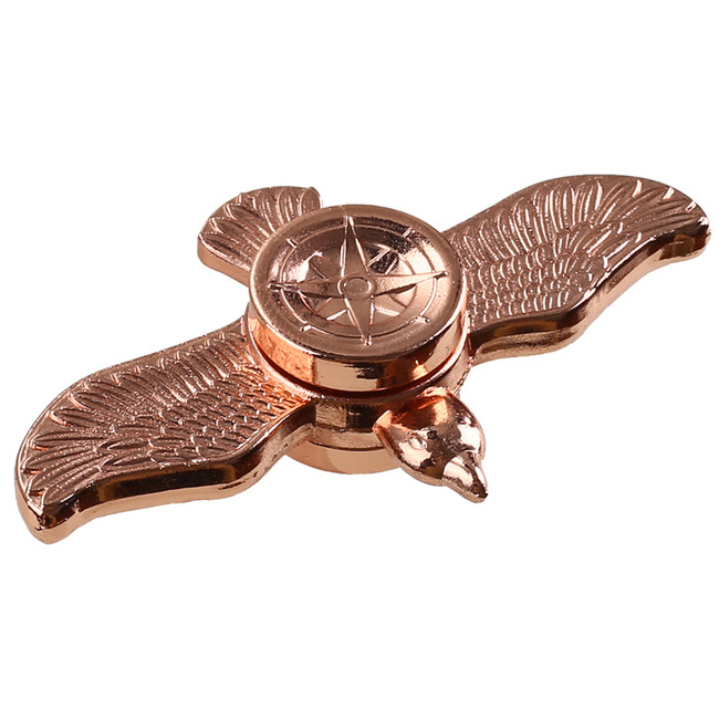 Kovový Fidget Spinner Orel bronzový