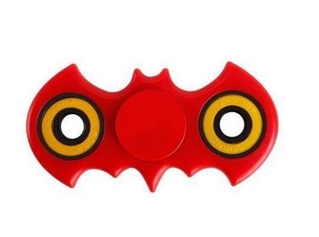 Originální fidget spinner Batman červený