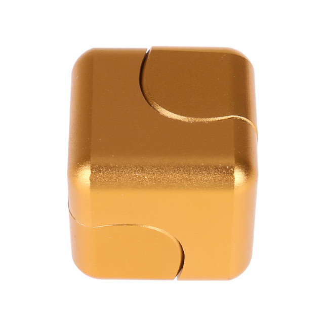 Kovový Fidget Spinner Cube zlatá