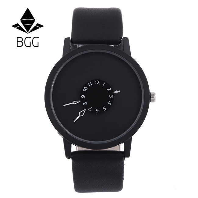 Duoya Designové hodinky BGG Black/Black