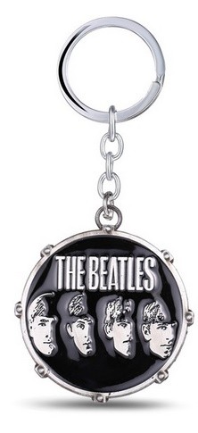 Přívěsek na klíče Beatles Silver