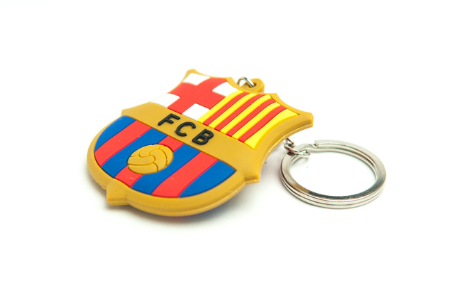 Premier League Přívěsek na klíče FC Barcelona gumový