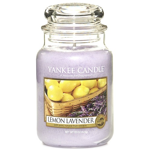 Yankee candle Lemon Lavender 623g Citron a Levandule
