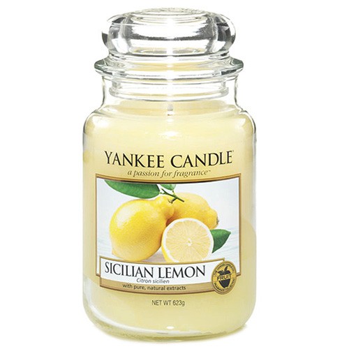 Yankee candle Svíčka Sicilian Lemon 623g Sicilský citrón