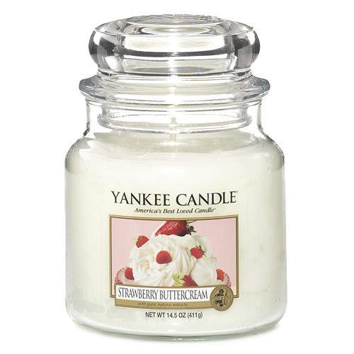 Yankee candle sklo Strawberry Buttercream