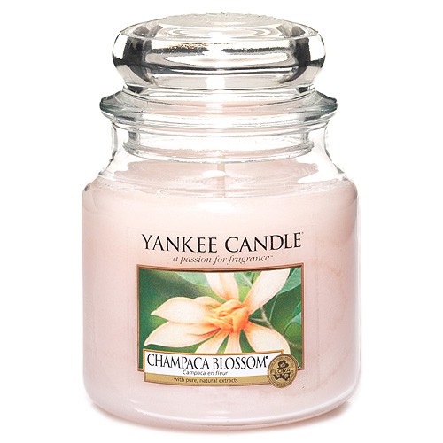 Yankee candle Svíčka ve skleněné dóze Květ magnólie champaca, 410 g