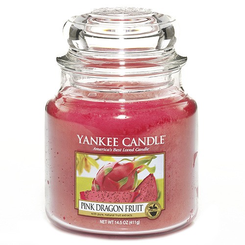 Yankee candle Svíčka ve skleněné dóze Růžový Dračí plod, 410 g