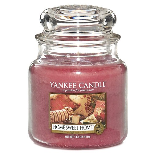 Yankee candle Svíčka ve skleněné dóze Ó sladký domove, 410 g