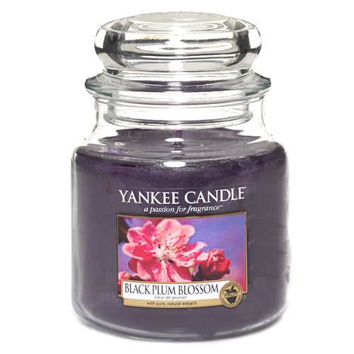 Yankee candle Svíčka ve skleněné dóze Květ černé švestky, 410 g