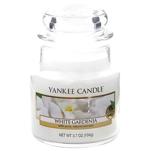 Yankee candle Svíčka ve skleněné dóze Bílá gardénie, 104 g