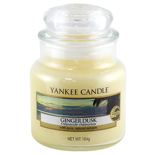 Yankee candle Svíčka ve skleněné dóze Zázvorový soumrak, 104 g