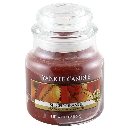 Yankee candle Svíčka ve skleněné dóze Pomeranč se špetkou koření, 104 g