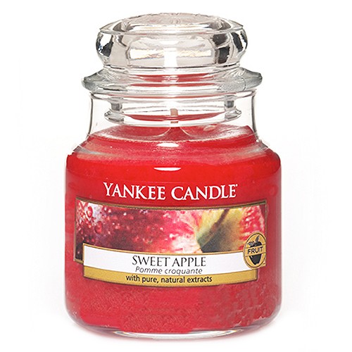 Yankee candle Svíčka ve skleněné dóze Sladké jablko, 104 g