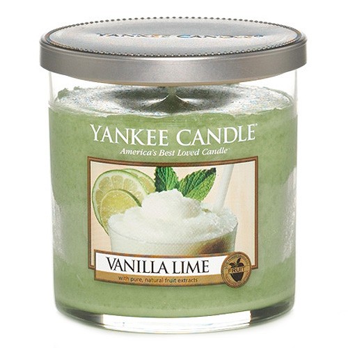 Yankee candle Svíčka ve skleněné dóze Vanilka s limetkami, 198 g