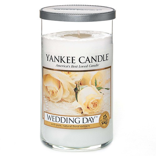 Yankee candle Svíčka ve skleněném válci Svatební den, 340 g