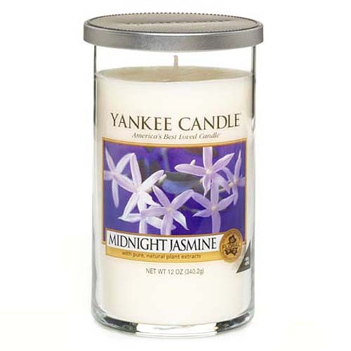Yankee candle Svíčka ve skleněném válci Půlnoční jasmín, 340 g