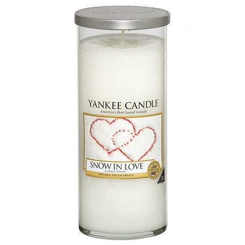 Yankee candle Svíčka ve skleněném válci Zamilovaný sníh, 538 g