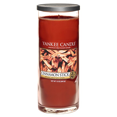 Yankee candle Svíčka ve skleněném válci Skořicová tyčinka, 566 g