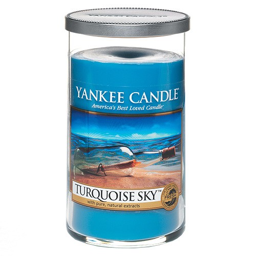 Yankee candle Svíčka ve skleněném válci Tyrkysová obloha, 340 g