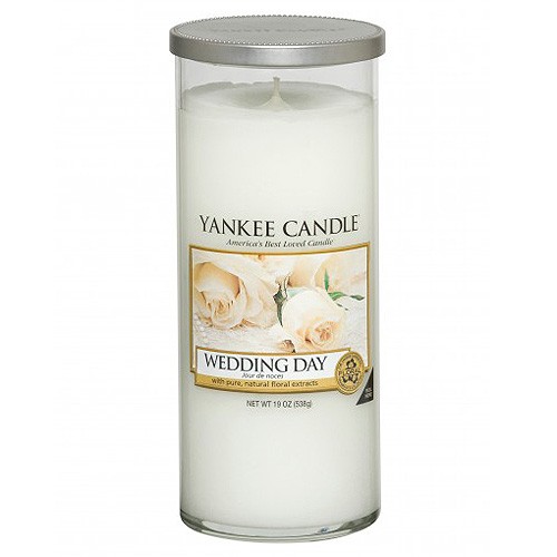 Yankee candle Svíčka ve skleněném válci Svatební den, 566 g