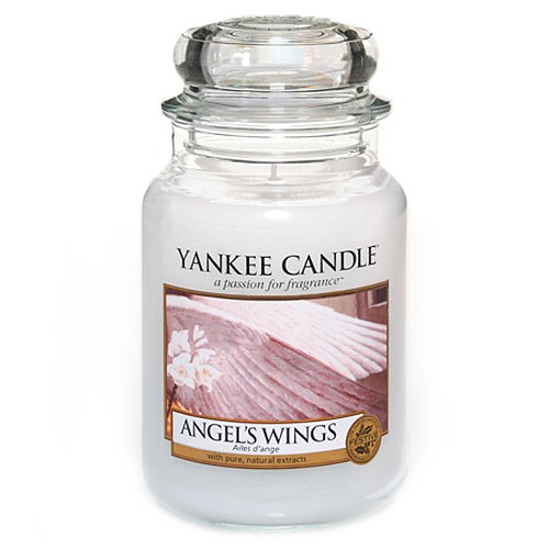 Yankee candle Svíčka ve skleněné dóze Andělská křídla, 623 g