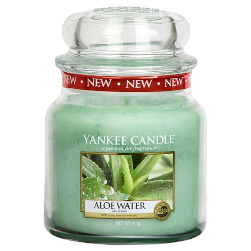 Yankee candle Svíčka ve skleněné dóze Voda s Aloe, 410 g
