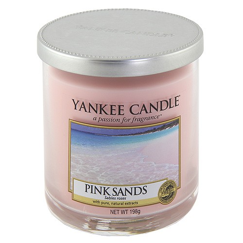 Yankee candle Svíčka ve skleněné dóze Růžové písky, 198 g