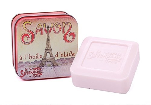 La savonnerie de Nyons Mýdlo v plechové krabičce Eiffelova věž 100g