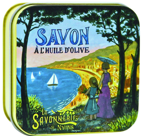 La savonnerie de Nyons Mýdlo v plechové krabičce Vyhlídka na Loďe 100g