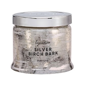 Svíčka Silver Birch Bark 375g stříbrná bříza
