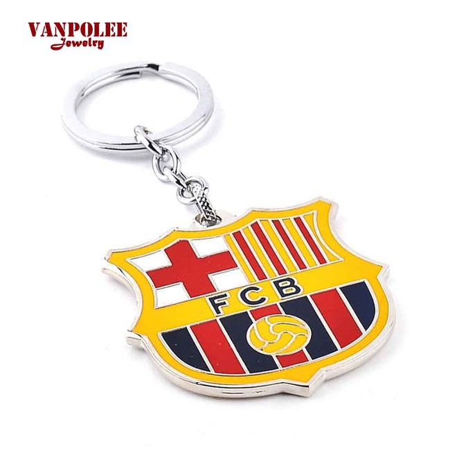 Premier League Přívěsek na klíče FC Barcelona kovový